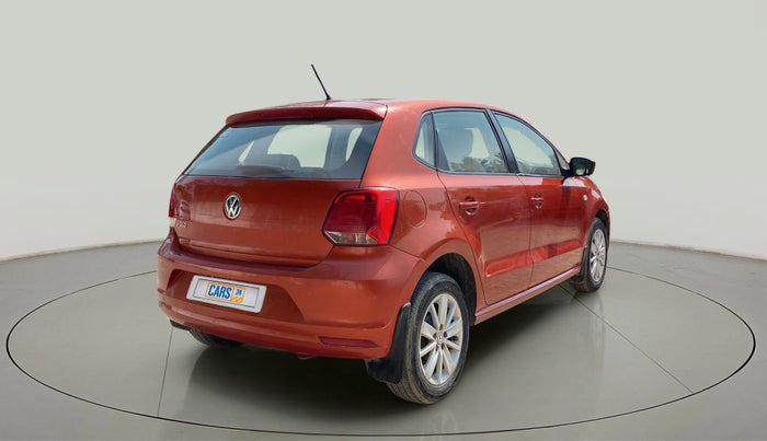 2015 Volkswagen Polo HIGHLINE1.2L, Petrol, Manual, 52,302 km, Right Back Diagonal