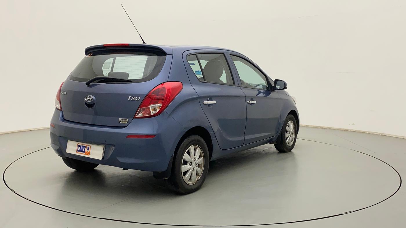 2012 Hyundai i20 ASTA 1.2, Petrol, Manual, 39,425 km, Right Back Diagonal