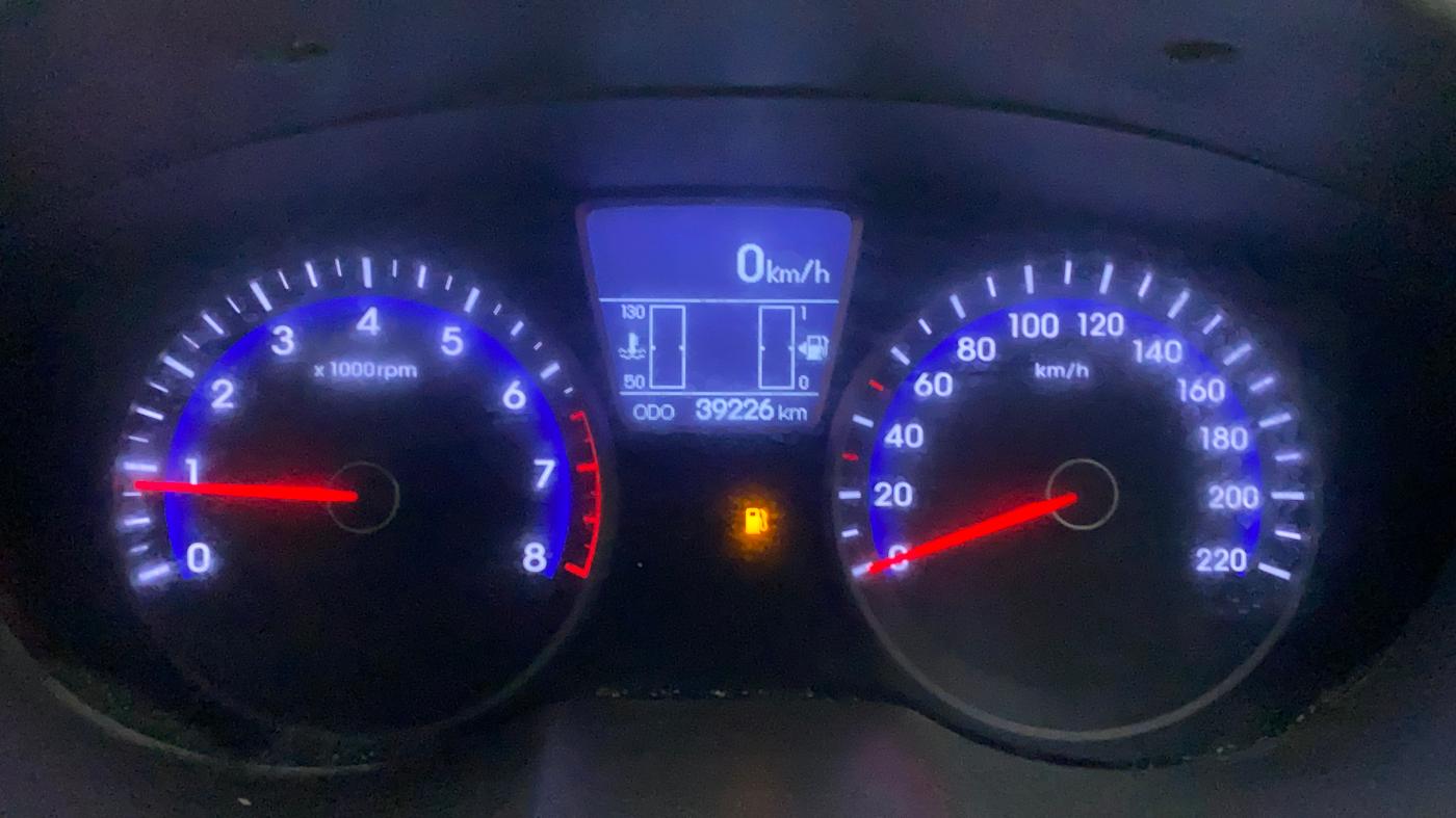 2012 Hyundai i20 ASTA 1.2, Petrol, Manual, 39,425 km, Odometer Image
