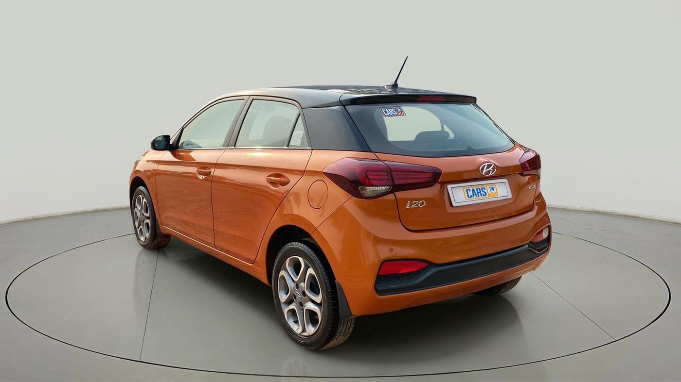 2018 Hyundai Elite i20 ASTA 1.2 DUAL TONE, Petrol, Manual, 40,288 km, Left Back Diagonal