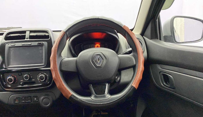 2018 Renault Kwid RXT 1.0 (O), Petrol, Manual, 58,587 km, Steering Wheel Close Up