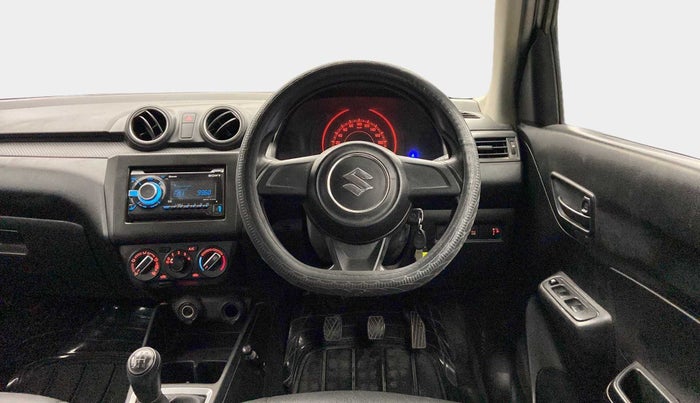 2018 Maruti Swift LXI, Petrol, Manual, 48,777 km, Steering Wheel Close Up