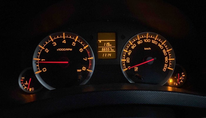 2016 Maruti Swift VXI, Petrol, Manual, 66,545 km, Odometer Image