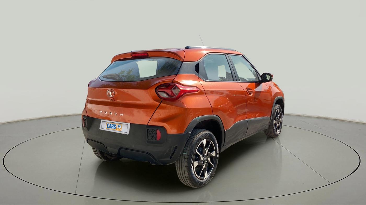 2023 Tata PUNCH CREATIVE  MT, Petrol, Manual, 4,148 km, Right Back Diagonal