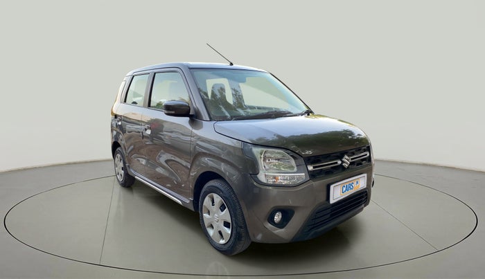 2019 Maruti New Wagon-R VXI 1.2 AMT, Petrol, Automatic, 27,812 km, Right Front Diagonal