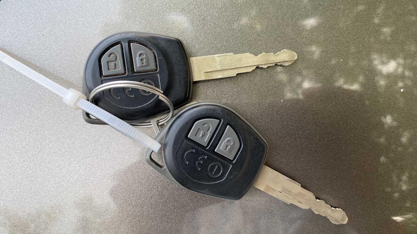 2019 Maruti New Wagon-R VXI 1.2 AMT, Petrol, Automatic, 27,812 km, Key Close Up