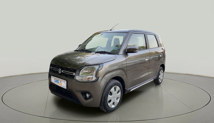 2019 Maruti New Wagon-R VXI 1.2 AMT, Petrol, Automatic, 27,812 km, Left Front Diagonal