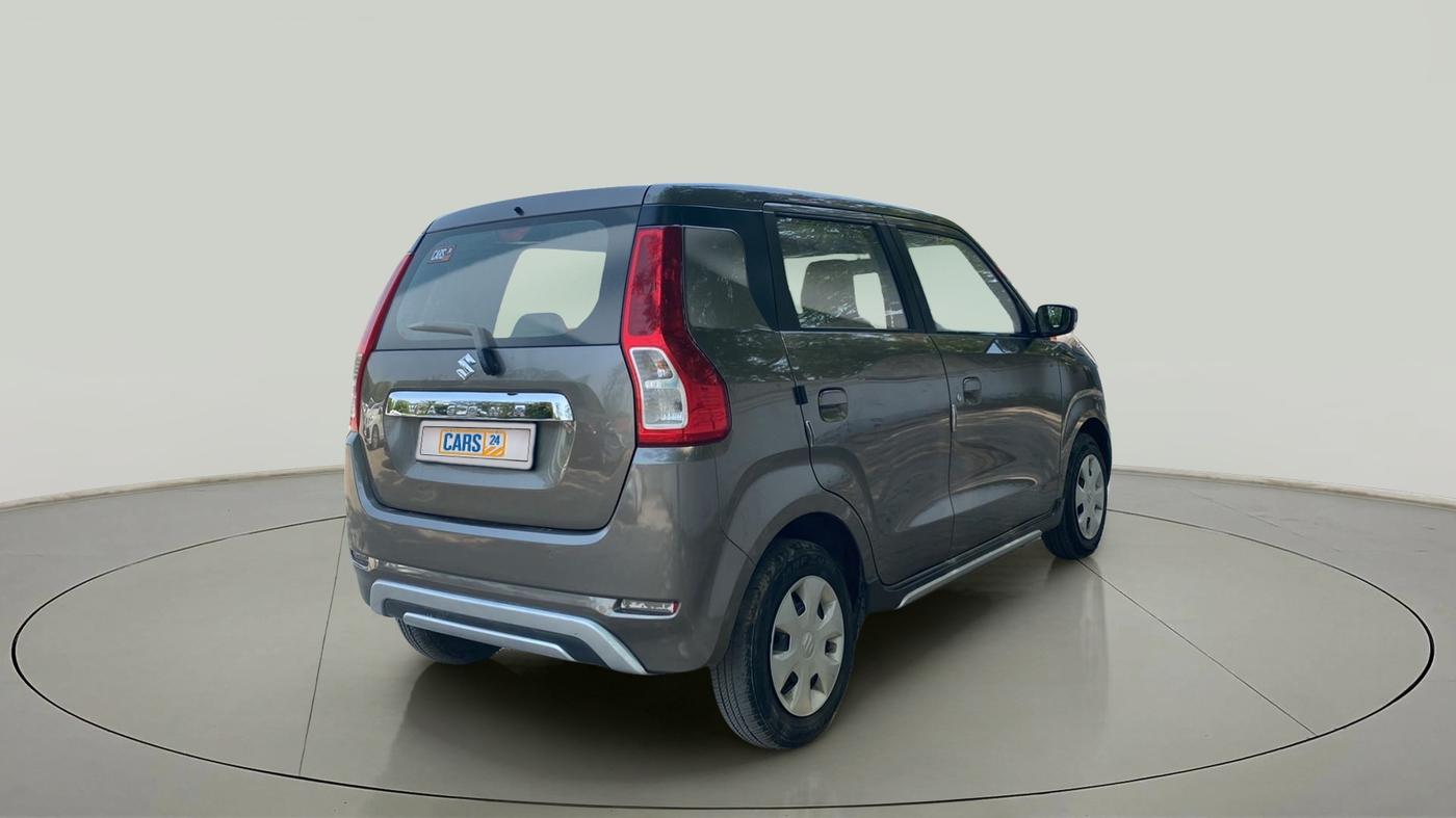 2019 Maruti New Wagon-R VXI 1.2 AMT, Petrol, Automatic, 27,812 km, Right Back Diagonal