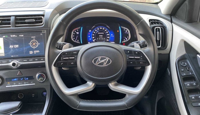 2021 Hyundai Creta SX (O) AT 1.5 DIESEL, Diesel, Automatic, 51,078 km, Steering Wheel Close Up
