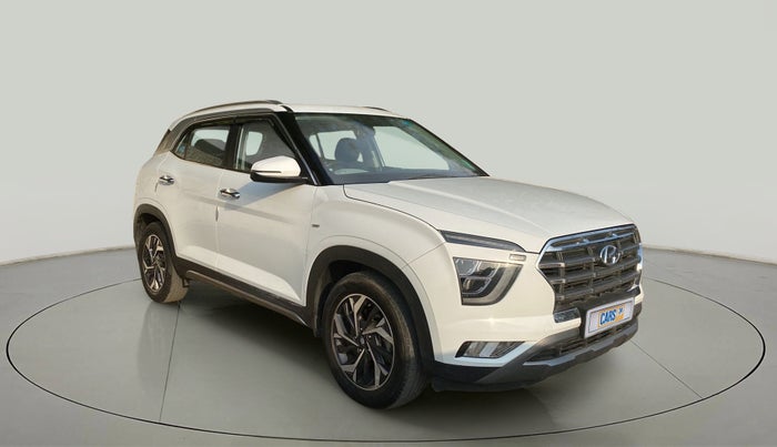 2021 Hyundai Creta SX (O) AT 1.5 DIESEL, Diesel, Automatic, 51,078 km, Right Front Diagonal