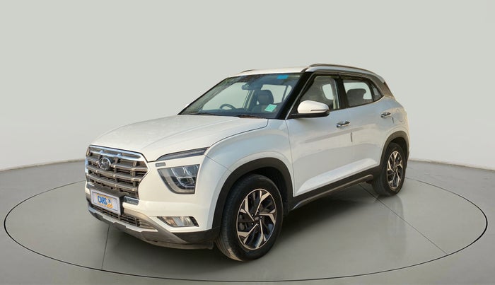 2021 Hyundai Creta SX (O) AT 1.5 DIESEL, Diesel, Automatic, 51,078 km, Left Front Diagonal