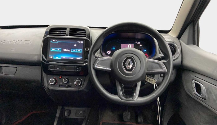 2019 Renault Kwid RXT 1.0 AMT (O), Petrol, Automatic, 13,568 km, Steering Wheel Close Up