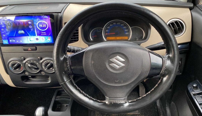 2017 Maruti Wagon R 1.0 VXI AMT, Petrol, Automatic, 71,796 km, Steering Wheel Close Up
