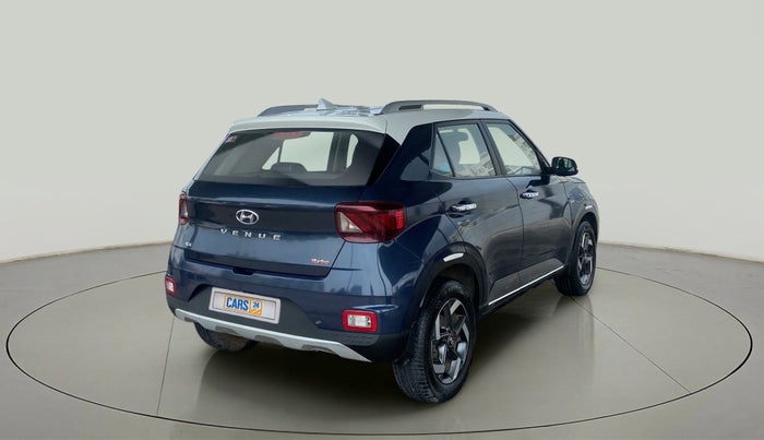 2019 Hyundai VENUE SX PLUS 1.0 TURBO DCT DUAL TONE, Petrol, Automatic, 65,751 km, Right Back Diagonal