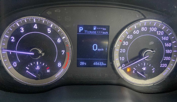 2019 Hyundai VENUE SX PLUS 1.0 TURBO DCT DUAL TONE, Petrol, Automatic, 65,751 km, Odometer Image