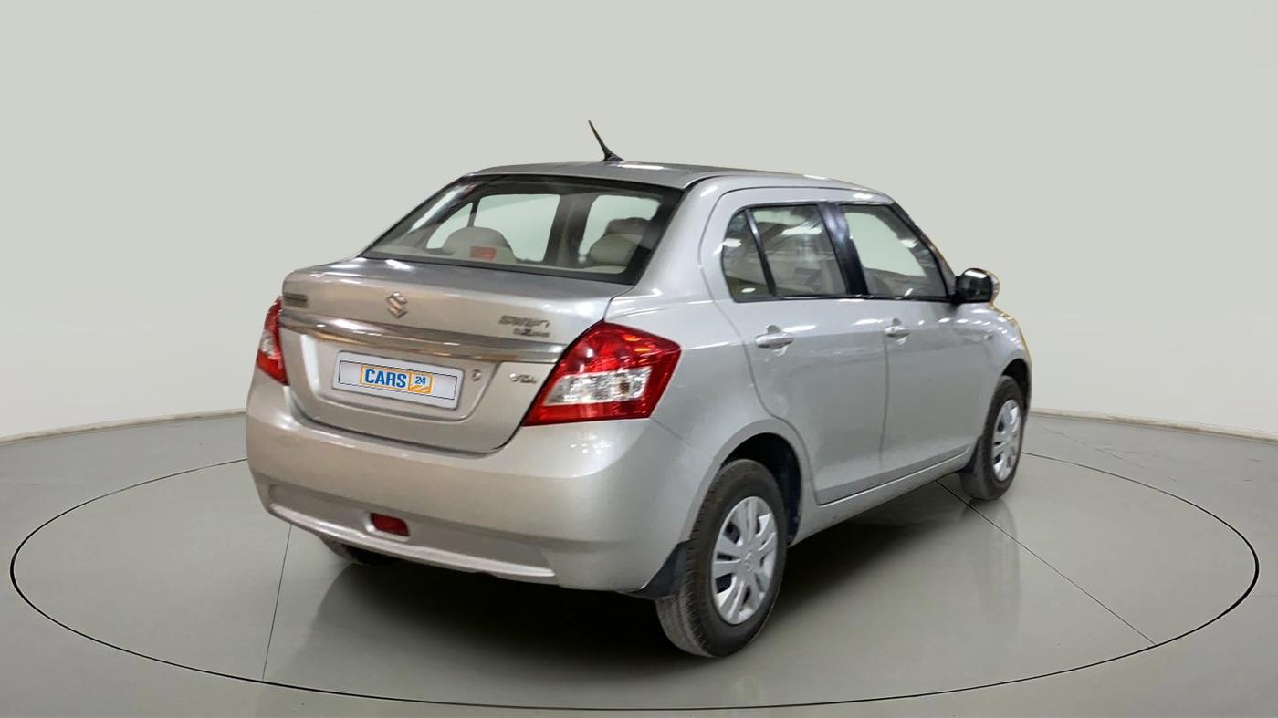 2014 Maruti Swift Dzire VDI, CNG, Manual, 42,311 km, Right Back Diagonal