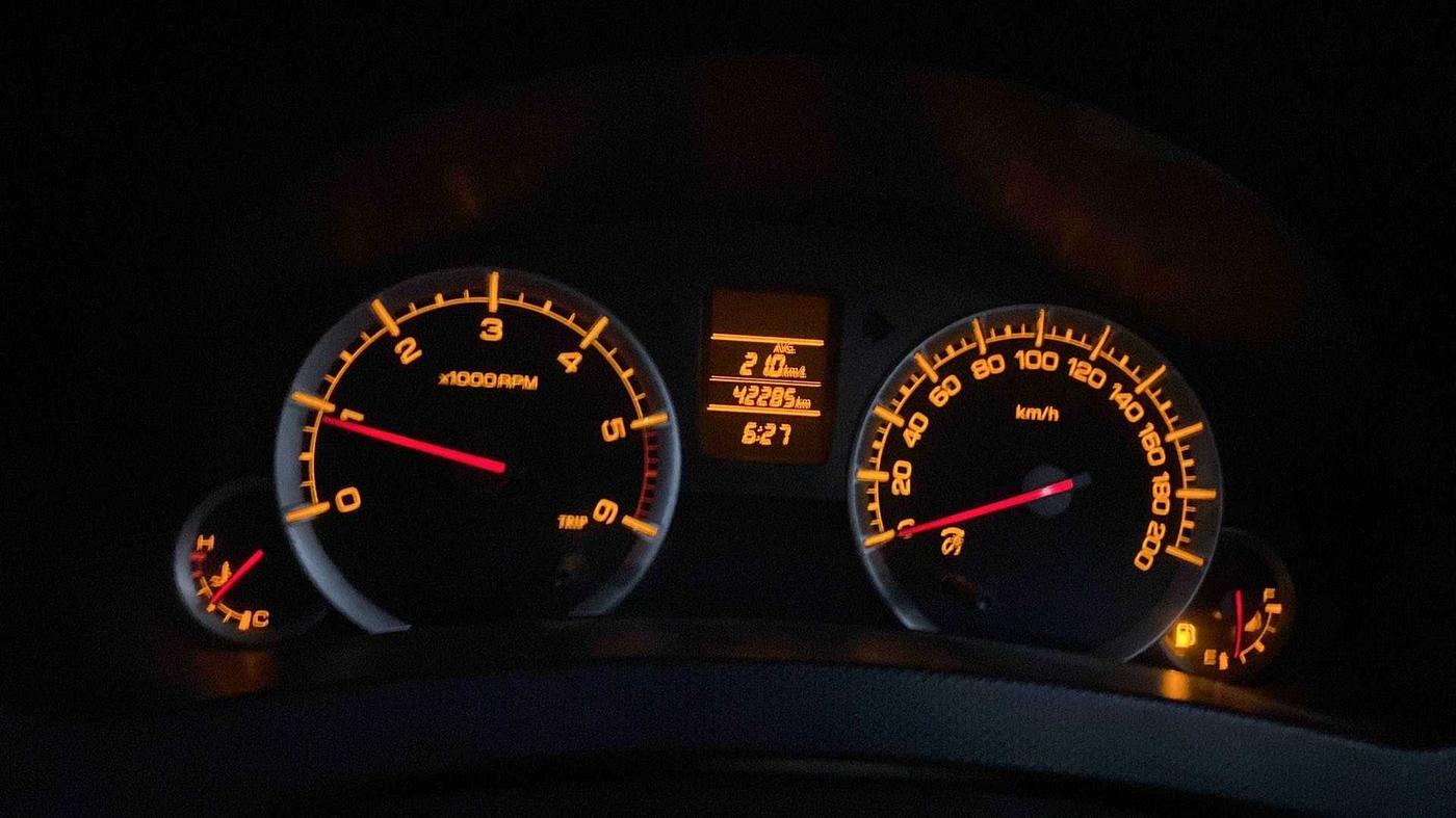 2014 Maruti Swift Dzire VDI, CNG, Manual, 42,311 km, Odometer Image