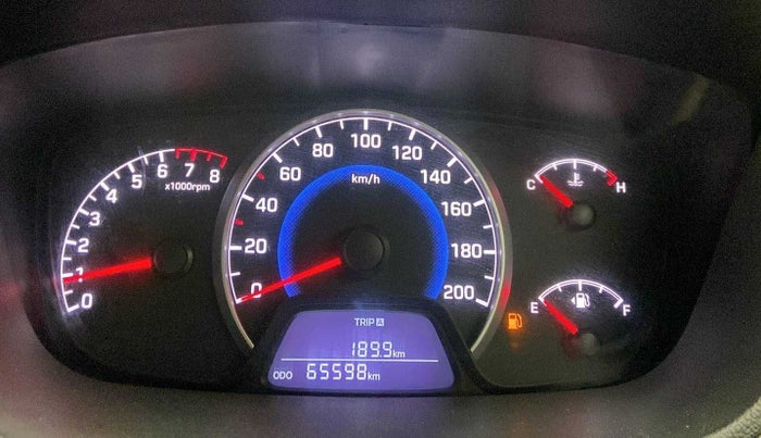 2017 Hyundai Grand i10 ASTA 1.2 KAPPA VTVT, Petrol, Manual, 65,663 km, Odometer Image