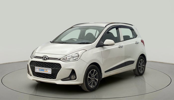 2017 Hyundai Grand i10 ASTA 1.2 KAPPA VTVT, Petrol, Manual, 65,663 km, Left Front Diagonal