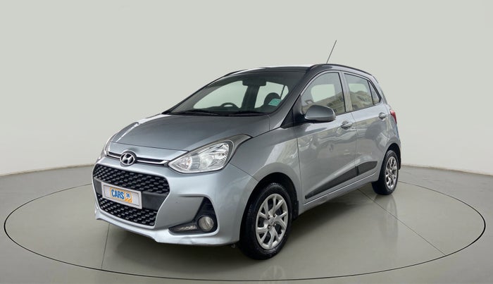 2019 Hyundai Grand i10 SPORTZ 1.2 KAPPA VTVT, Petrol, Manual, 31,970 km, Left Front Diagonal