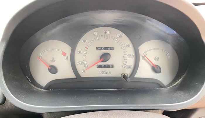 2012 Hyundai Santro Xing GL PLUS, Petrol, Manual, 50,123 km, Odometer Image