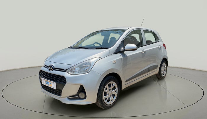 2017 Hyundai Grand i10 SPORTZ 1.2 KAPPA VTVT, Petrol, Manual, 1,23,352 km, Left Front Diagonal