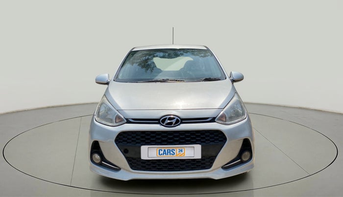 2017 Hyundai Grand i10 SPORTZ 1.2 KAPPA VTVT, Petrol, Manual, 1,23,352 km, Front