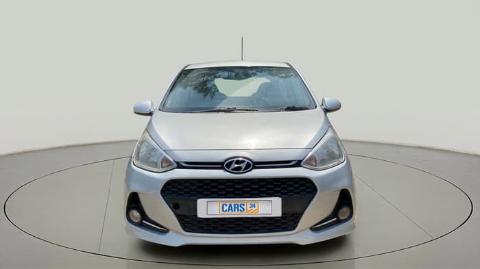 2017 Hyundai Grand i10 SPORTZ 1.2 KAPPA VTVT, Petrol, Manual, 1,23,352 km, Front