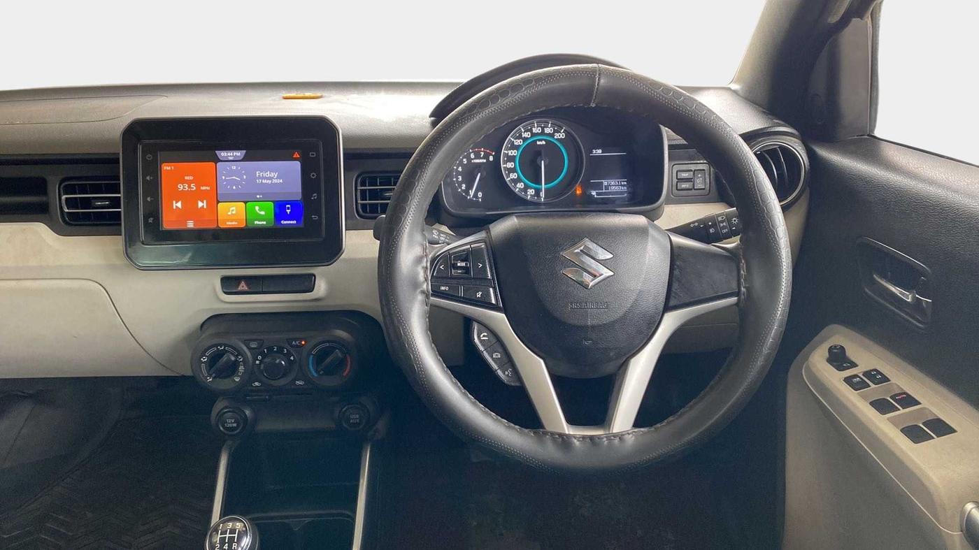 2022 Maruti IGNIS ZETA 1.2, Petrol, Manual, 19,562 km, Steering Wheel Close Up