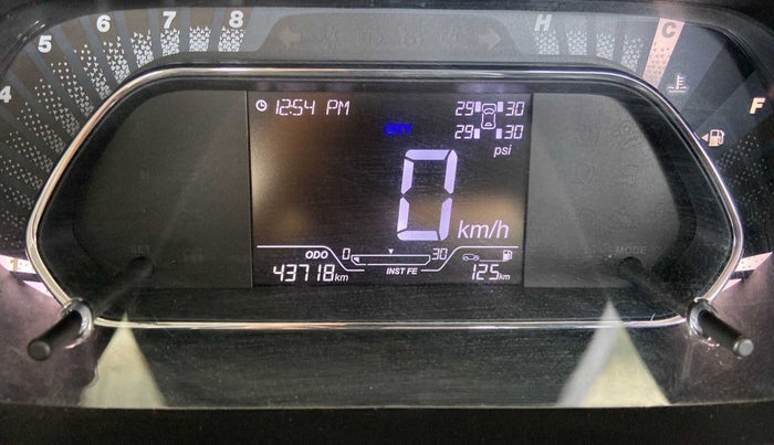 2022 Tata NEXON XZ PLUS PETROL SUNROOF, Petrol, Manual, 43,698 km, Odometer Image