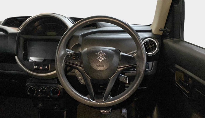 2020 Maruti S PRESSO VXI PLUS AMT, Petrol, Automatic, 28,354 km, Steering Wheel Close Up