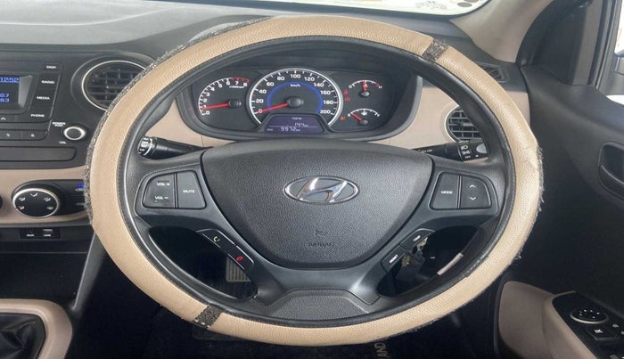 2019 Hyundai Grand i10 MAGNA 1.2 KAPPA VTVT, Petrol, Manual, 9,968 km, Steering Wheel Close Up