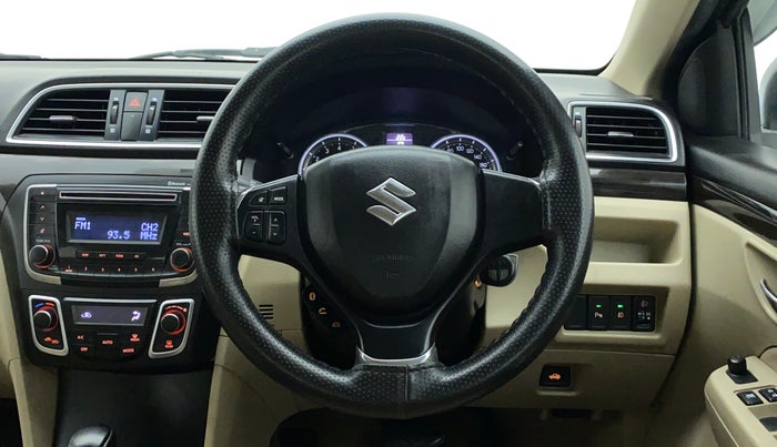 2018 Maruti Ciaz DELTA 1.4 VVT AT, Petrol, Automatic, 87,351 km, Steering Wheel Close Up