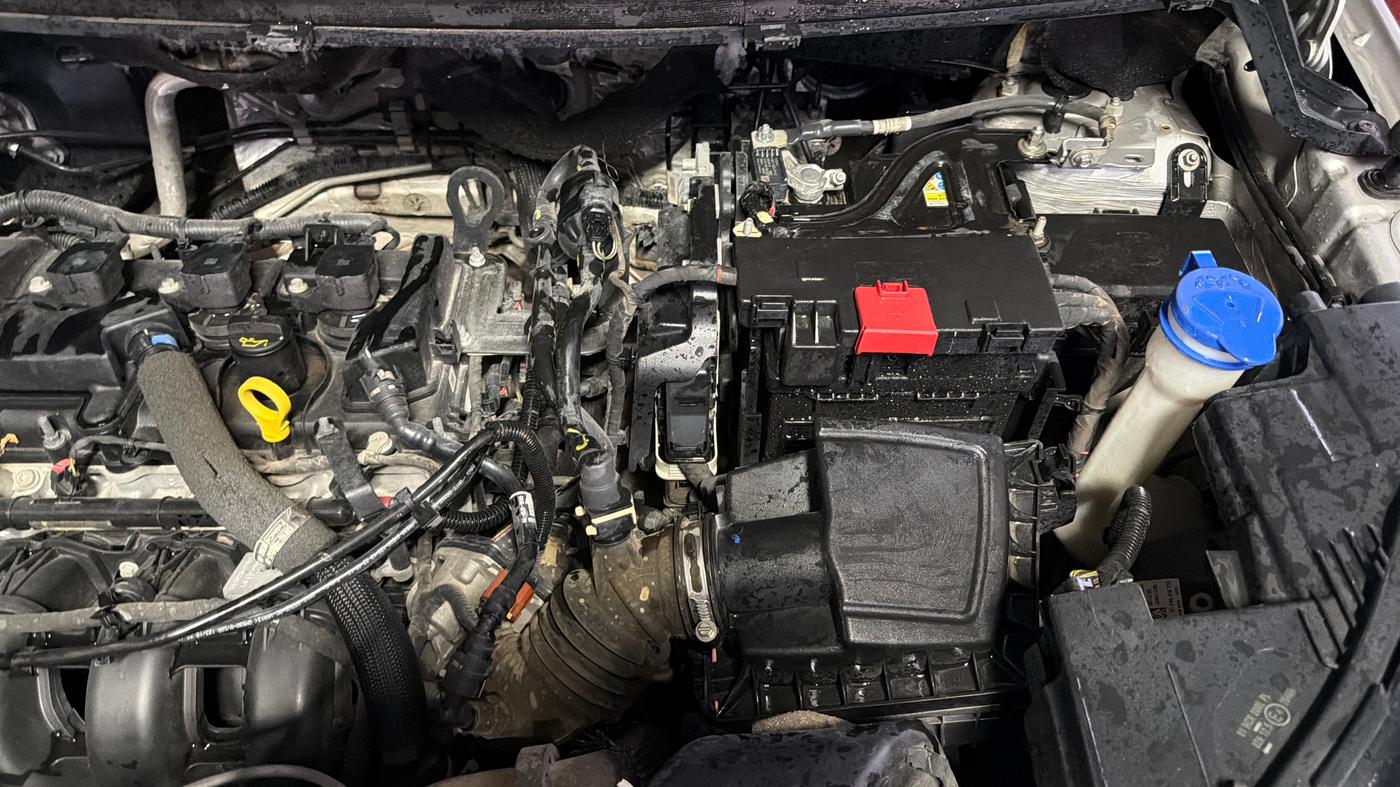 2019 Ford Ecosport TITANIUM + 1.5L PETROL AT, Petrol, Automatic, 43,554 km, Engine View - Left