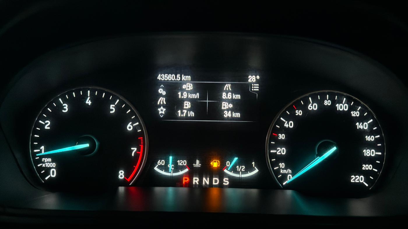 2019 Ford Ecosport TITANIUM + 1.5L PETROL AT, Petrol, Automatic, 43,554 km, Odometer Image