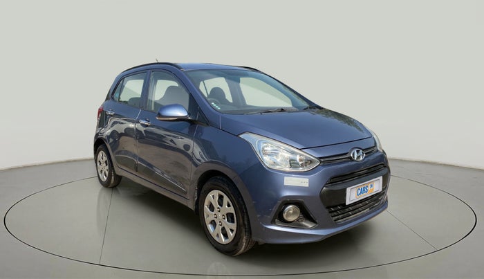 2014 Hyundai Grand i10 SPORTZ 1.2 KAPPA VTVT, Petrol, Manual, 41,442 km, Right Front Diagonal