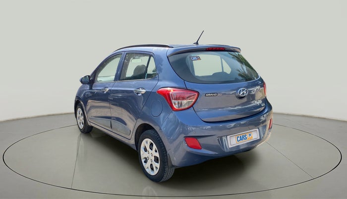 2014 Hyundai Grand i10 SPORTZ 1.2 KAPPA VTVT, Petrol, Manual, 41,442 km, Left Back Diagonal