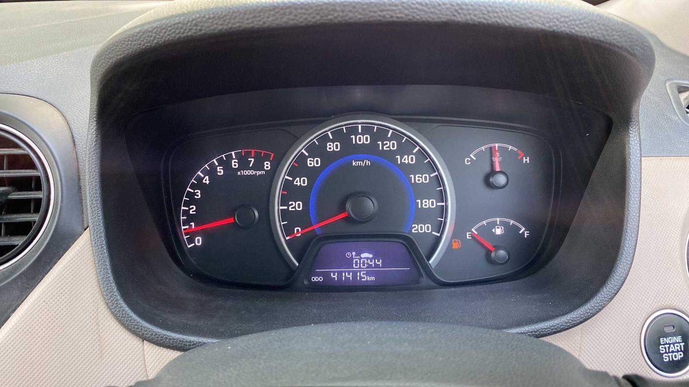 2014 Hyundai Grand i10 SPORTZ 1.2 KAPPA VTVT, Petrol, Manual, 41,442 km, Odometer Image