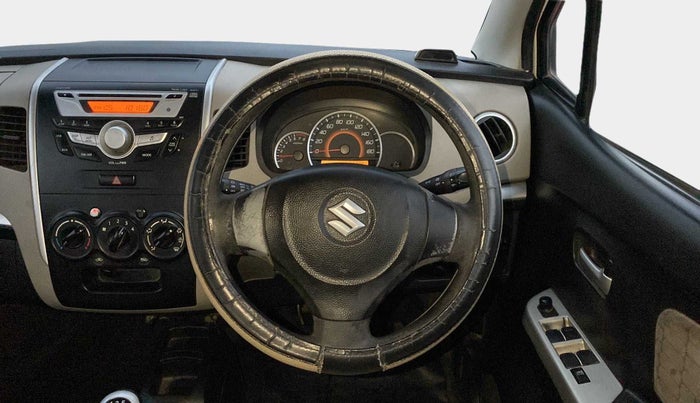 2016 Maruti Wagon R 1.0 VXI, Petrol, Manual, 68,295 km, Steering Wheel Close Up