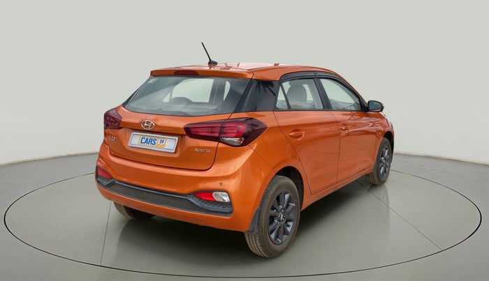 2019 Hyundai Elite i20 SPORTZ PLUS 1.2, Petrol, Manual, 25,747 km, Right Back Diagonal