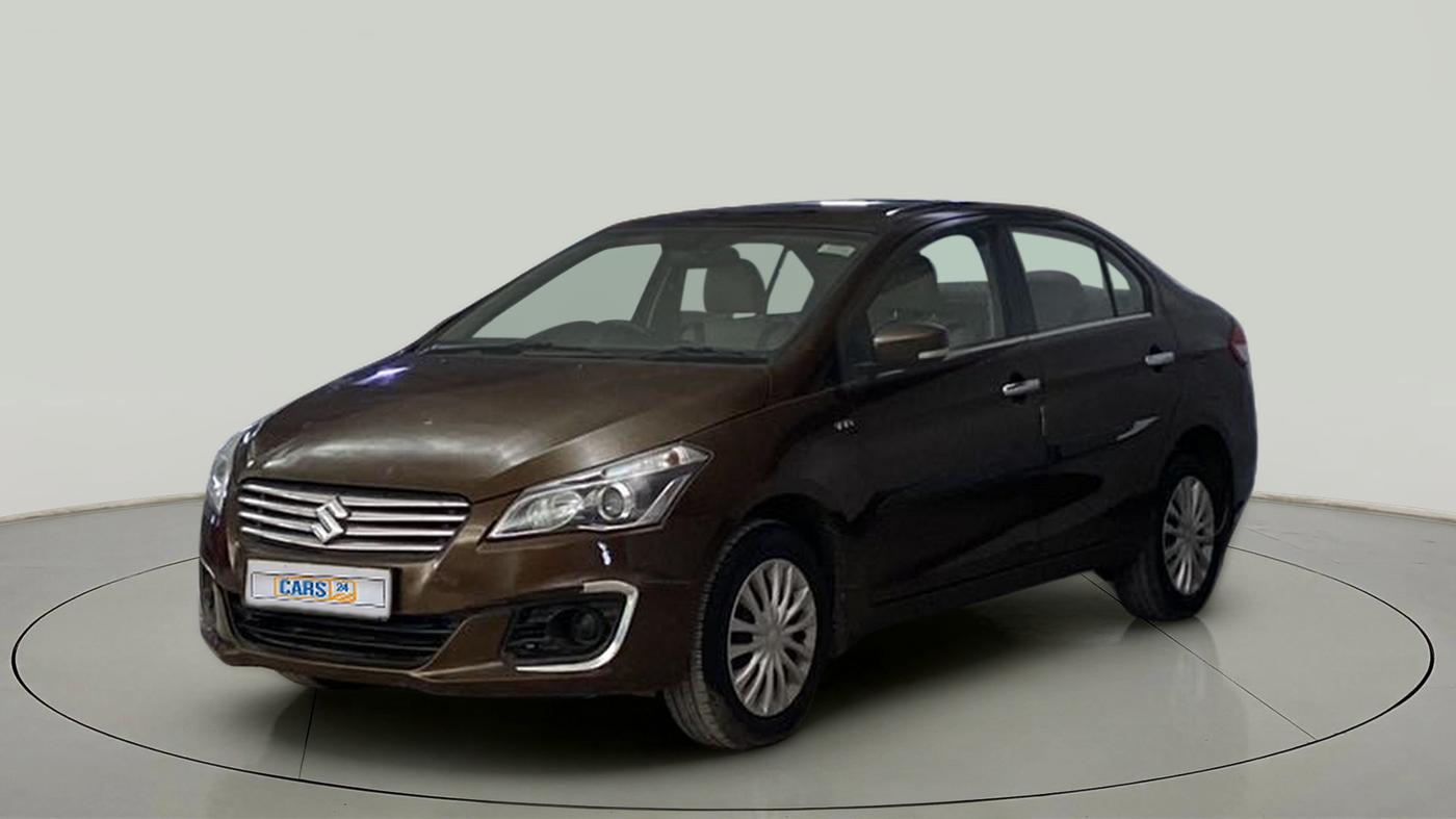 2015 Maruti Ciaz VXI, Petrol, Manual, 56,232 km, Left Front Diagonal