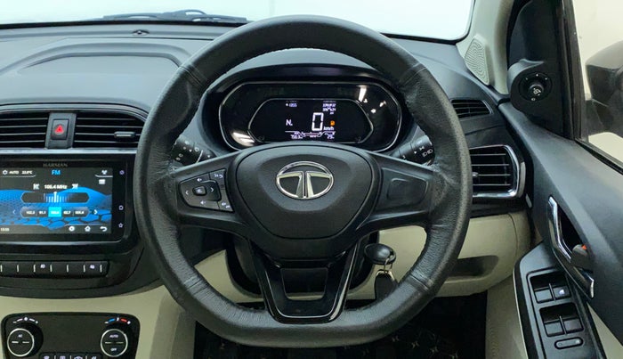2023 Tata Tiago XZA PLUS PETROL, Petrol, Automatic, 7,563 km, Steering Wheel Close Up