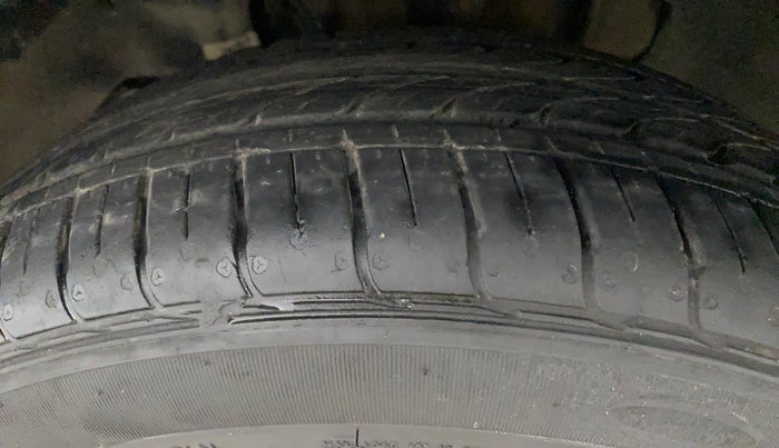 2023 Tata Tiago XZA PLUS PETROL, Petrol, Automatic, 7,563 km, Left Front Tyre Tread