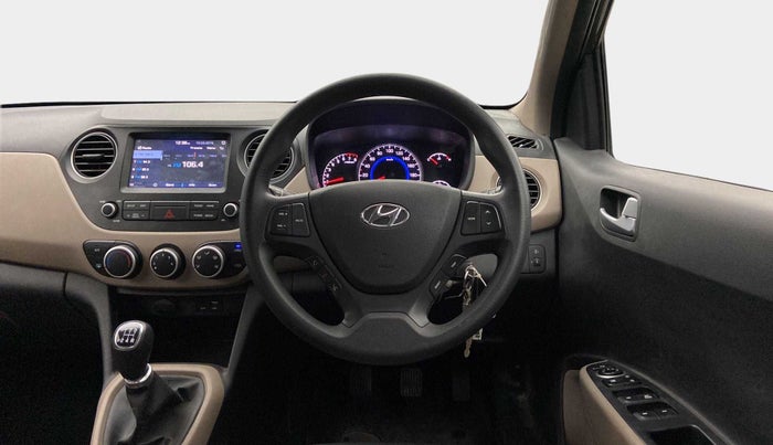 2020 Hyundai Grand i10 SPORTZ 1.2 KAPPA VTVT, Petrol, Manual, 22,924 km, Steering Wheel Close Up