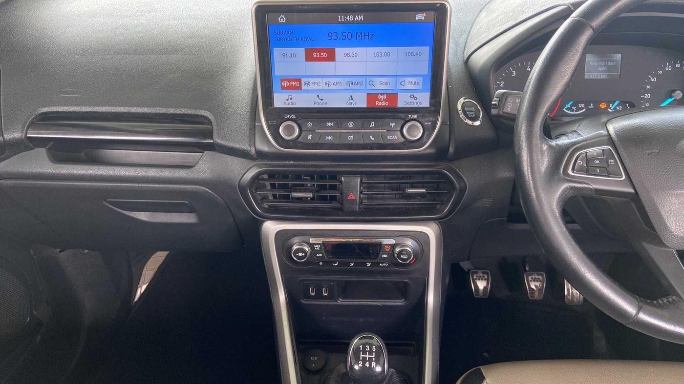 2018 Ford Ecosport TITANIUM 1.5L PETROL, Petrol, Manual, 95,912 km, Air Conditioner