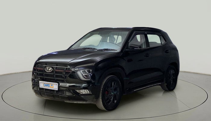 2022 Hyundai Creta SX (O) AT KINGHT 1.5 DIESEL, Diesel, Automatic, 35,513 km, Left Front Diagonal