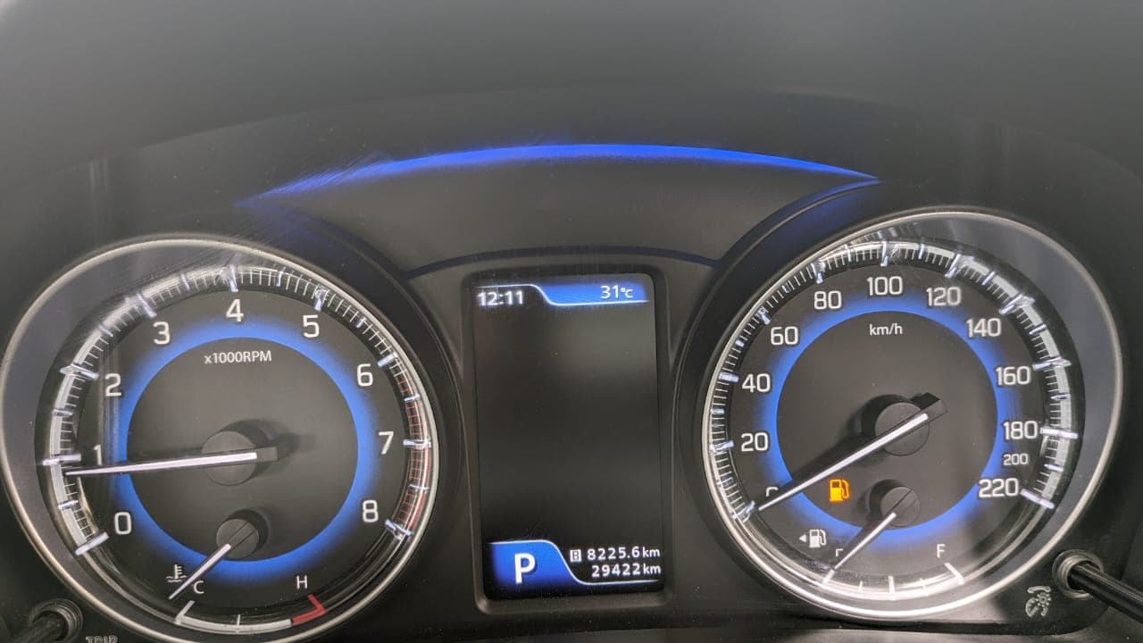 2021 Maruti Baleno ZETA CVT PETROL 1.2, Petrol, Automatic, 29,459 km, Odometer Image