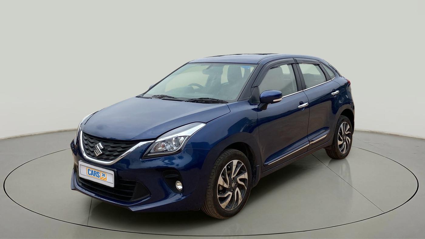 2021 Maruti Baleno ZETA CVT PETROL 1.2, Petrol, Automatic, 29,459 km, Left Front Diagonal