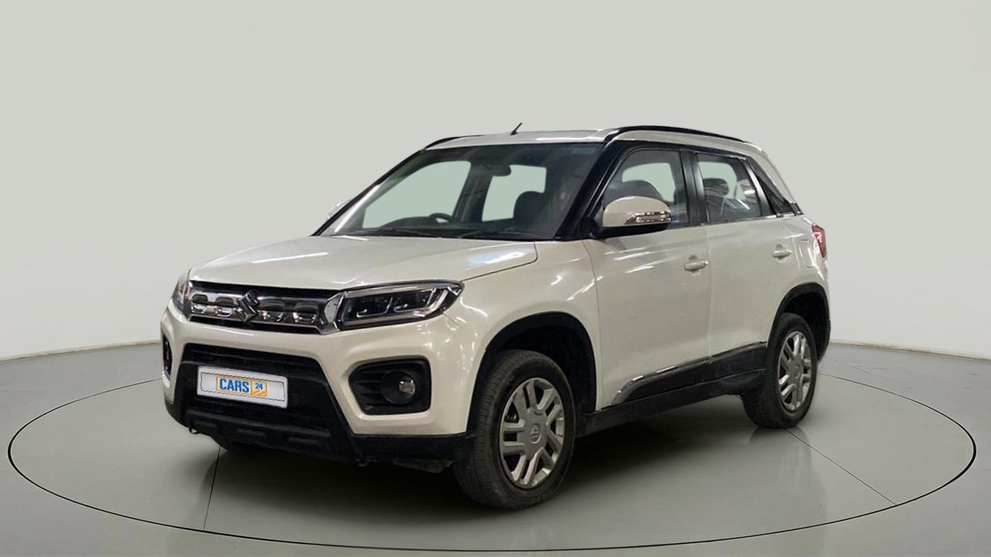 2021 Maruti Vitara Brezza VXI, Petrol, Manual, 11,156 km, Left Front Diagonal