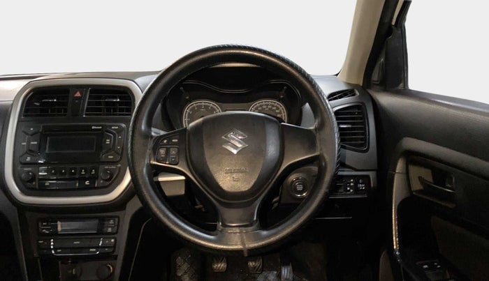 2021 Maruti Vitara Brezza VXI, Petrol, Manual, 11,156 km, Steering Wheel Close Up